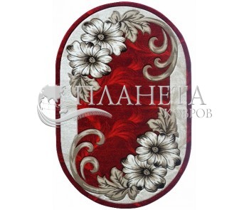 Синтетический ковер Meral 131 red - высокое качество по лучшей цене в Украине