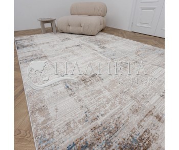 Синтетичний килим MISSHA GL36A grey hb - cream - Висока якість за найкращою ціною в Україні