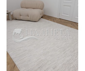 Синтетичний килим MISSHA GL93A grey hb - cream - Висока якість за найкращою ціною в Україні