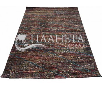 Синтетичний килим Rainbow 14 Colors 4110a Black - Висока якість за найкращою ціною в Україні