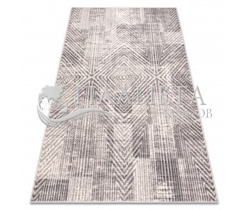 Вовняний килим ANGEL 7890 / 52042 Chevron, herringbone beige / grey - Висока якість за найкращою ціною в Україні