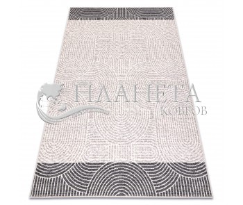 Вовняний килим ANGEL 7901 / 52022 Geometric beige / grey - Висока якість за найкращою ціною в Україні