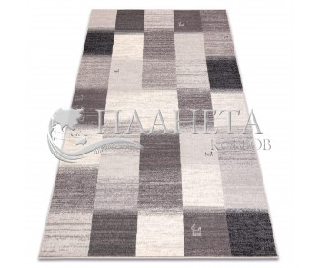 Вовняний килим ANGEL 7961 / 52022 Geometric, squares beige / grey - Висока якість за найкращою ціною в Україні