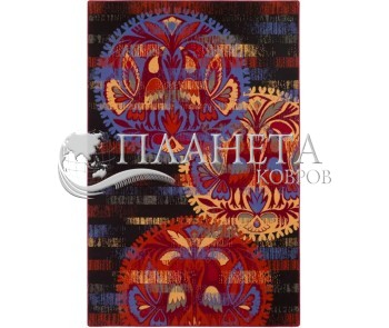 Шерстяний килим Folk Famelio Czarny - Висока якість за найкращою ціною в Україні