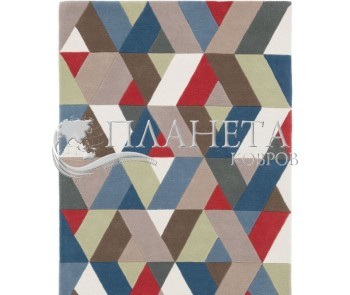 Шерстяний килим Funk Chevron Multi - Висока якість за найкращою ціною в Україні