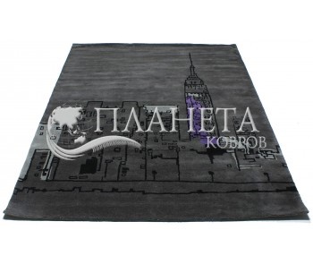 Шерстяной ковер Hand Tufted CITYSCAPE RUG deep grey - высокое качество по лучшей цене в Украине