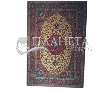 Шерстяной ковер Kirman 0022 camel red - высокое качество по лучшей цене в Украине
