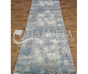 Килимова доріжка LUXURY 06047A BLUE / BLUE - Висока якість за найкращою ціною в Україні