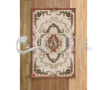 Шерстяний килим Magnat (Premium) 2758-607 Beige - Висока якість за найкращою ціною в Україні