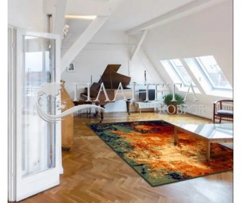 Шерстяний килим Omega Mia Red - Висока якість за найкращою ціною в Україні