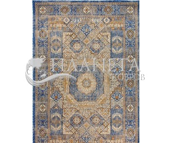 Шерстяной ковер NATURAL Passion 3855A Blue - высокое качество по лучшей цене в Украине