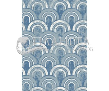 Шерстяной ковер Splendor Floor Light Blue - высокое качество по лучшей цене в Украине