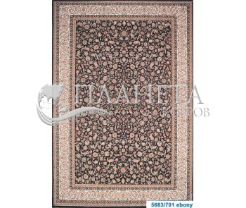 Шерстяний килим Farsistan 5683-701 ebony - Висока якість за найкращою ціною в Україні
