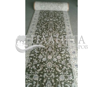 Высокоплотная ковровая дорожка Ottoman 0917 зеленый - высокое качество по лучшей цене в Украине