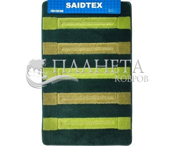 Коврик для ванной SAIDTEX 8352 green - высокое качество по лучшей цене в Украине