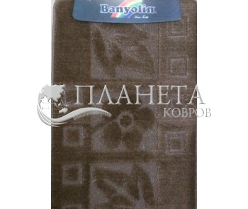 Коврик для ванной Silver CLT 27 Dark brown - высокое качество по лучшей цене в Украине