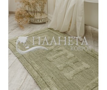 Килим для ванної Woven Rug 16304 green - Висока якість за найкращою ціною в Україні