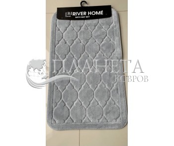 Коврик для ванной River Home 004 grey (два коврики: туалет+ванная) - высокое качество по лучшей цене в Украине