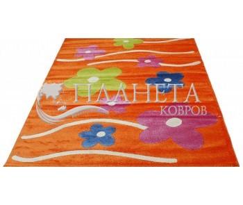 Детская ковровая дорожка Daisy Fulya 8947a  orange - высокое качество по лучшей цене в Украине