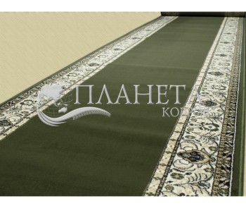 The runner carpet Selena / Lotos 046-308 green Rulon - high quality at the best price in Ukraine