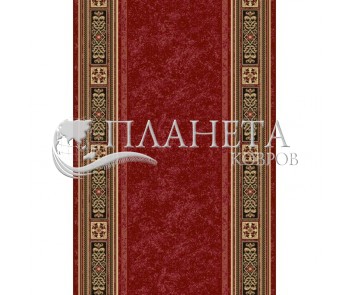 The runner carpet Selena / Lotos 518-255 red Rulon - high quality at the best price in Ukraine