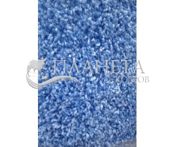 Высоковорсная ковровая дорожка Shaggy Mono 0720 синий - высокое качество по лучшей цене в Украине