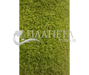 Высоковорсная ковровая дорожка Shaggy Mono 0720 зеленый - высокое качество по лучшей цене в Украине