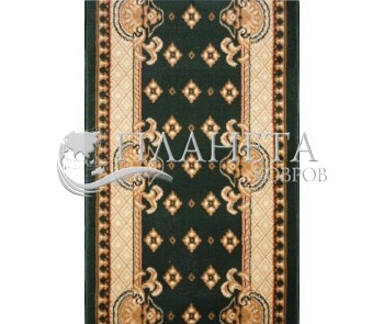 Синтетическая ковровая дорожка Almira 2356 Green/Cream - высокое качество по лучшей цене в Украине