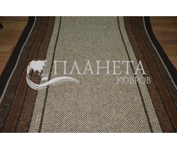 Синтетическая ковровая дорожка Дарничанка brown (Bari 02) - высокое качество по лучшей цене в Украине
