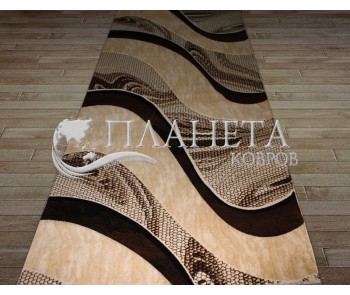 Синтетическая ковровая дорожка Festival 6015A l.beige-d.brown - высокое качество по лучшей цене в Украине