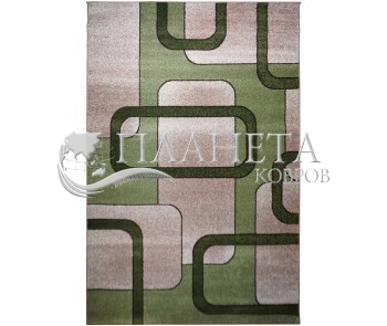 Синтетическая ковровая дорожка KIWI 02574E L.Green/D.Brown - высокое качество по лучшей цене в Украине