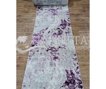 Синтетическая ковровая дорожка MODA 04591A LILAC/L.GREY - высокое качество по лучшей цене в Украине