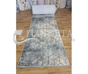 Синтетическая ковровая дорожка MODA 5503 L.BLUE/D.GREY - высокое качество по лучшей цене в Украине