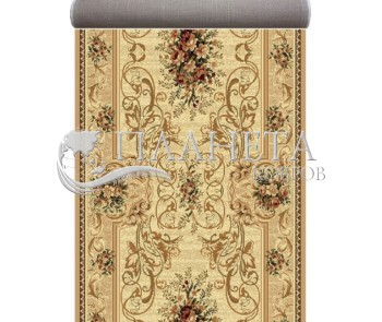 Синтетична килимова доріжка Selena / Lotos 534-016 beige - Висока якість за найкращою ціною в Україні