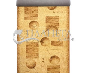 Синтетична килимова доріжка Lotos 555/116 - Висока якість за найкращою ціною в Україні