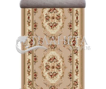 Синтетична килимова доріжка Selena / Lotos 575-110 beige - Висока якість за найкращою ціною в Україні