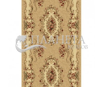 Synthetic runner carpet Selena / Lotos 573-110 beige - high quality at the best price in Ukraine