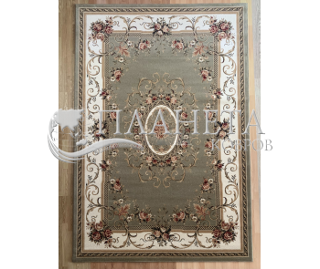 Шерстяний килим Millenium Premiera 2212-604 Green - Висока якість за найкращою ціною в Україні