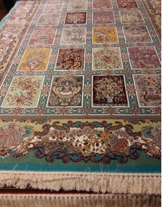 Іранський килим Diba Carpet Farah blue - высокое качество по лучшей цене в Украине.