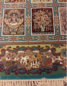 Иранский ковер Diba Carpet Farah blue - высокое качество по лучшей цене в Украине.