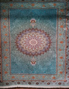 Иранский ковер Diba Carpet Floranse blue - высокое качество по лучшей цене в Украине.