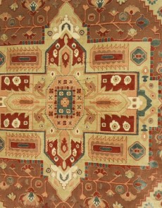 Иранский ковер Diba Carpet Ghashghaei l.brown - высокое качество по лучшей цене в Украине.