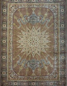 Иранский ковер Diba Carpet Setareh Brown - высокое качество по лучшей цене в Украине.