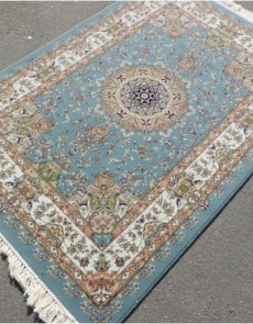 Іранський килим Shah Kar Collection (Y-009/8060 blue) - высокое качество по лучшей цене в Украине.