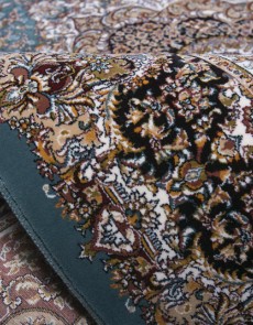 Перський килим Kashan 612-LBL blue - высокое качество по лучшей цене в Украине.