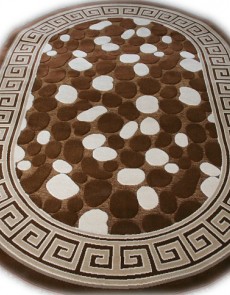 Акриловий килим Antik 4037 brown-brown - высокое качество по лучшей цене в Украине.
