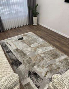 Акриловий килим AQUA A261B , GREY YELLOW - высокое качество по лучшей цене в Украине.