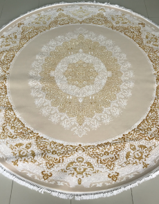 Акриловий килим Diora 3528A B.Beige / L.Gold - высокое качество по лучшей цене в Украине.