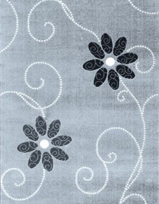 Акриловий килим Florya 0029 grey - высокое качество по лучшей цене в Украине.