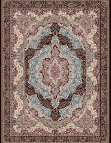 Іранський   килим JAHAN NAMA D.Brown - высокое качество по лучшей цене в Украине.
